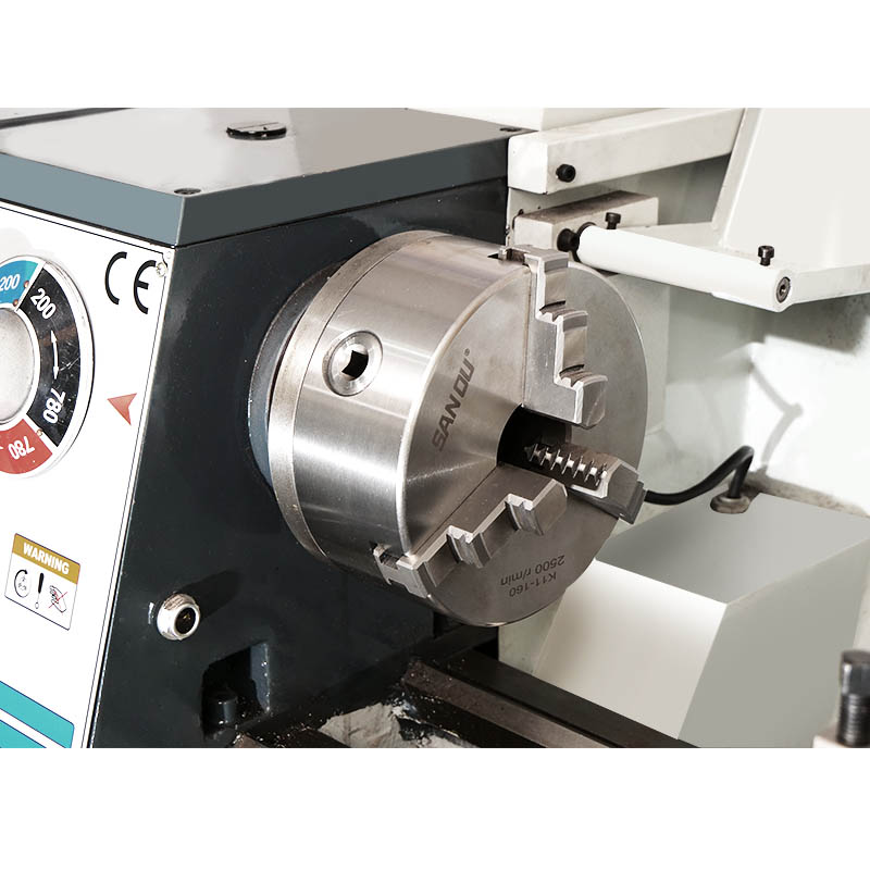 2022 New Small Manual Lathe Benchtop Lathe Machining CJM0632V Metal Lathe Machine with Variable Speed