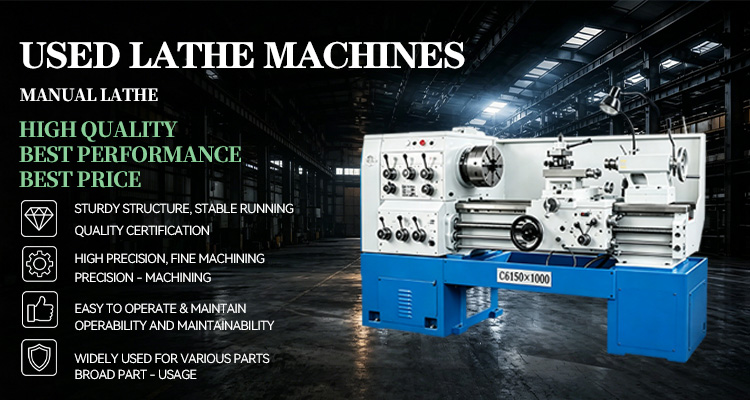 Manual Lathe Machine