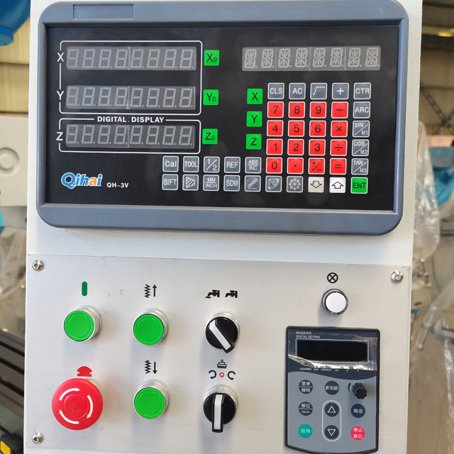 China Factory X6325 Digital Vertical Milling Machine Universal ISO40/ISO50 Spindle 90&deg; Y Axis Rotation
