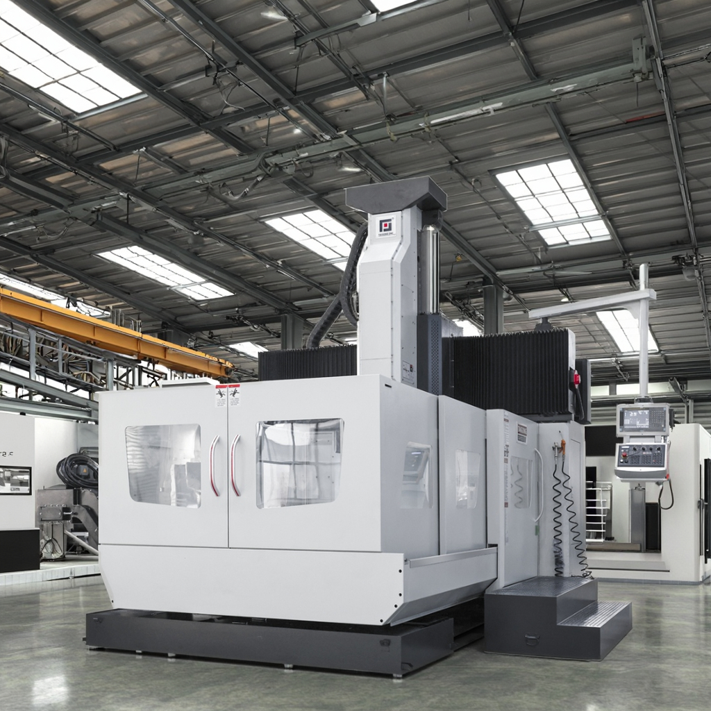 CE Factory Wholesale TG-VP2217 BT50 Heavy Duty Gantry Type Machining Center Automatic CNC Milling Machine FANUC Control System