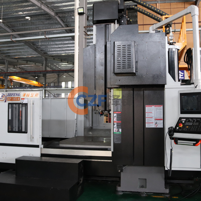 Heavy-Duty CNC Gantry Milling Machine ZF-1614 FANUC Control System BT50 Single Spindle Gantry Machining Center