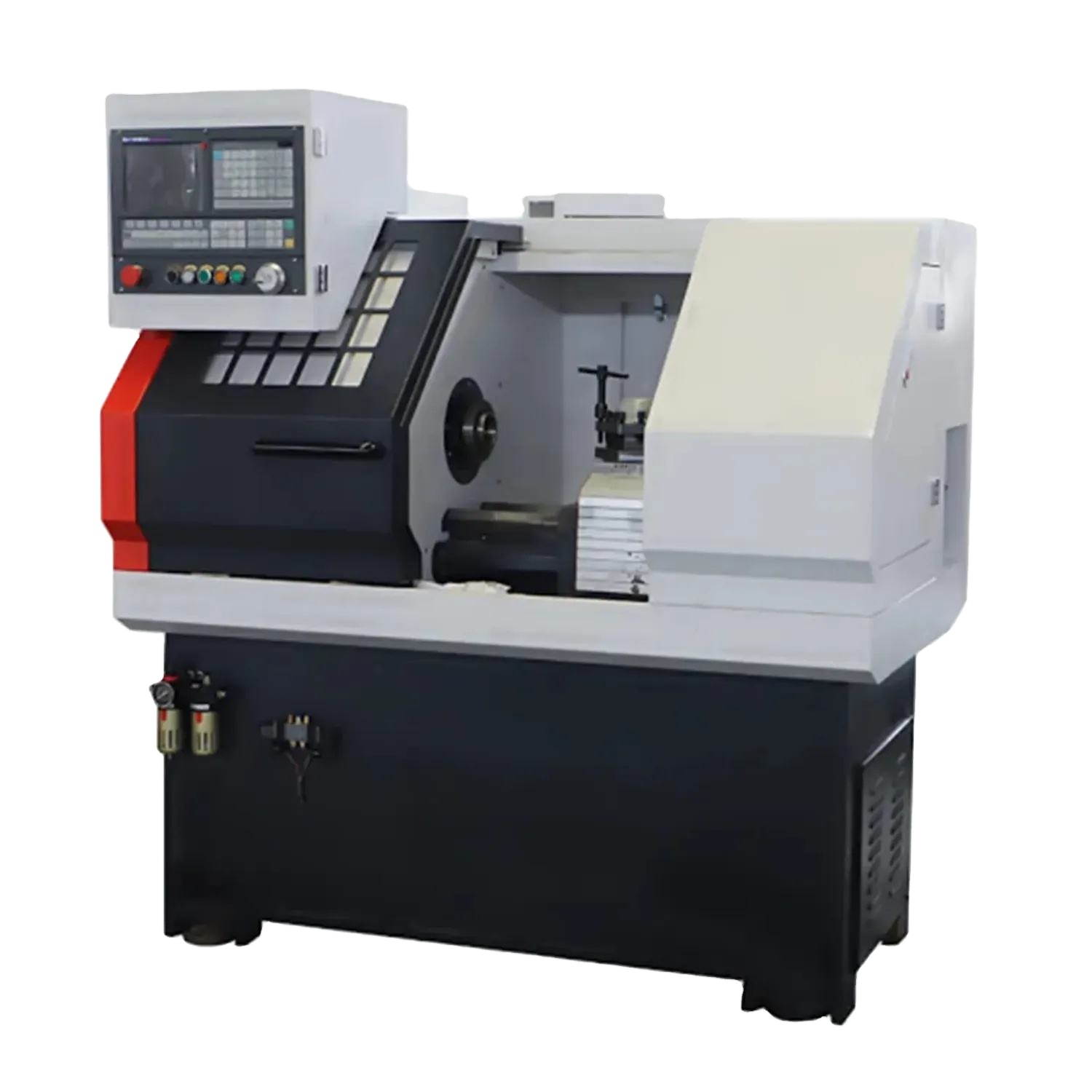 High Precision Automatic Multifunctional Industrial Precision Light Duty CNC Lathe Machine for Steel Metal