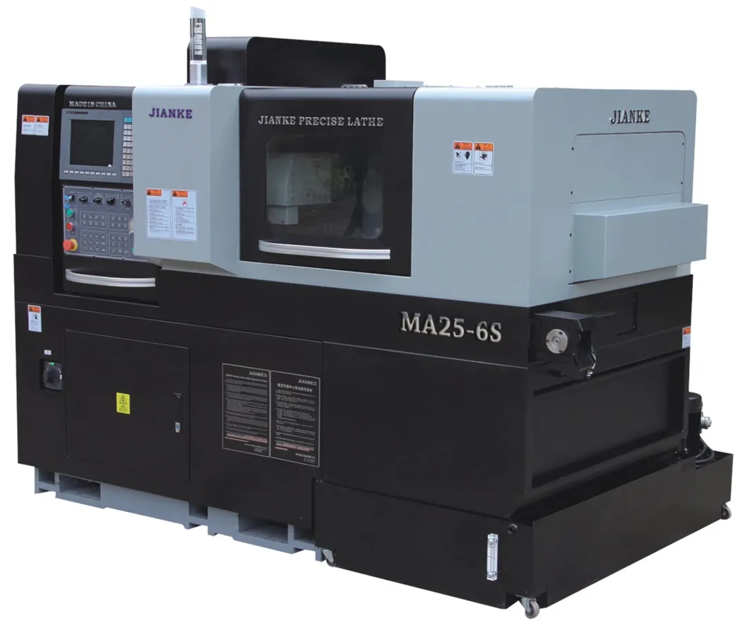 MA256S Swiss Type CNC Lathe with Syntec System