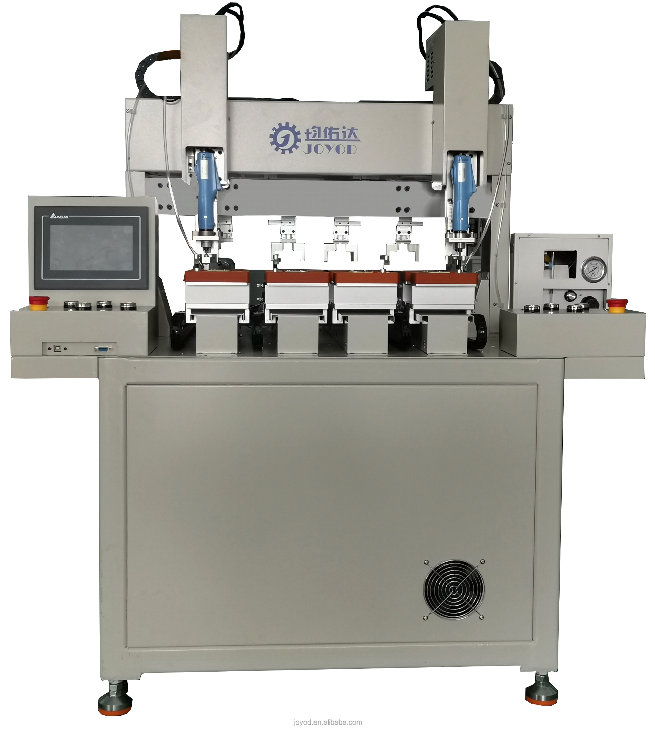 Dual Platform Automatic Screw Locking Machine CNC Precision Robotic Fastening System High Speed Assembly Gearbox Engine