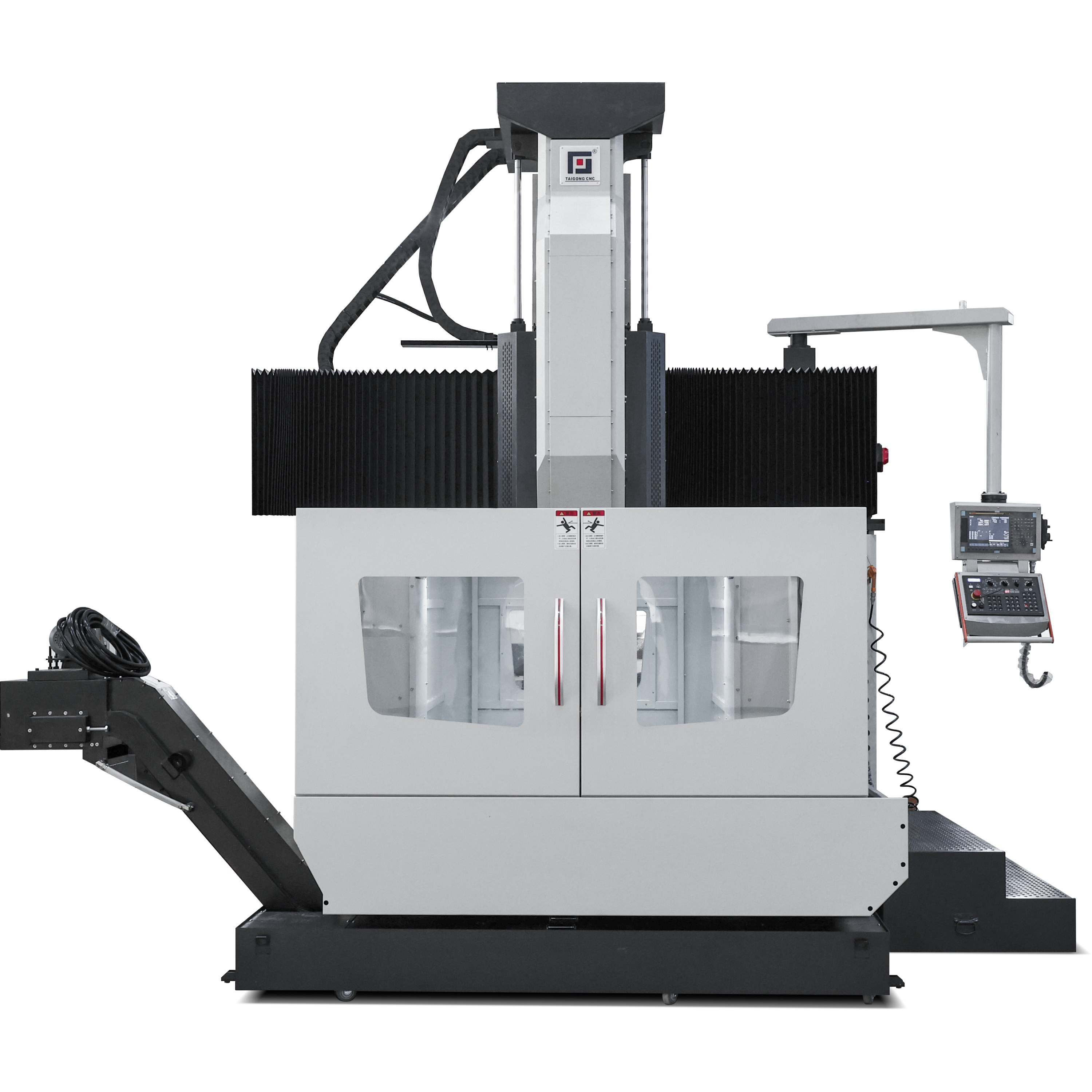 CE Factory Wholesale TG-VP2217 BT50 Heavy Duty Gantry Type Machining Center Automatic CNC Milling Machine FANUC Control System