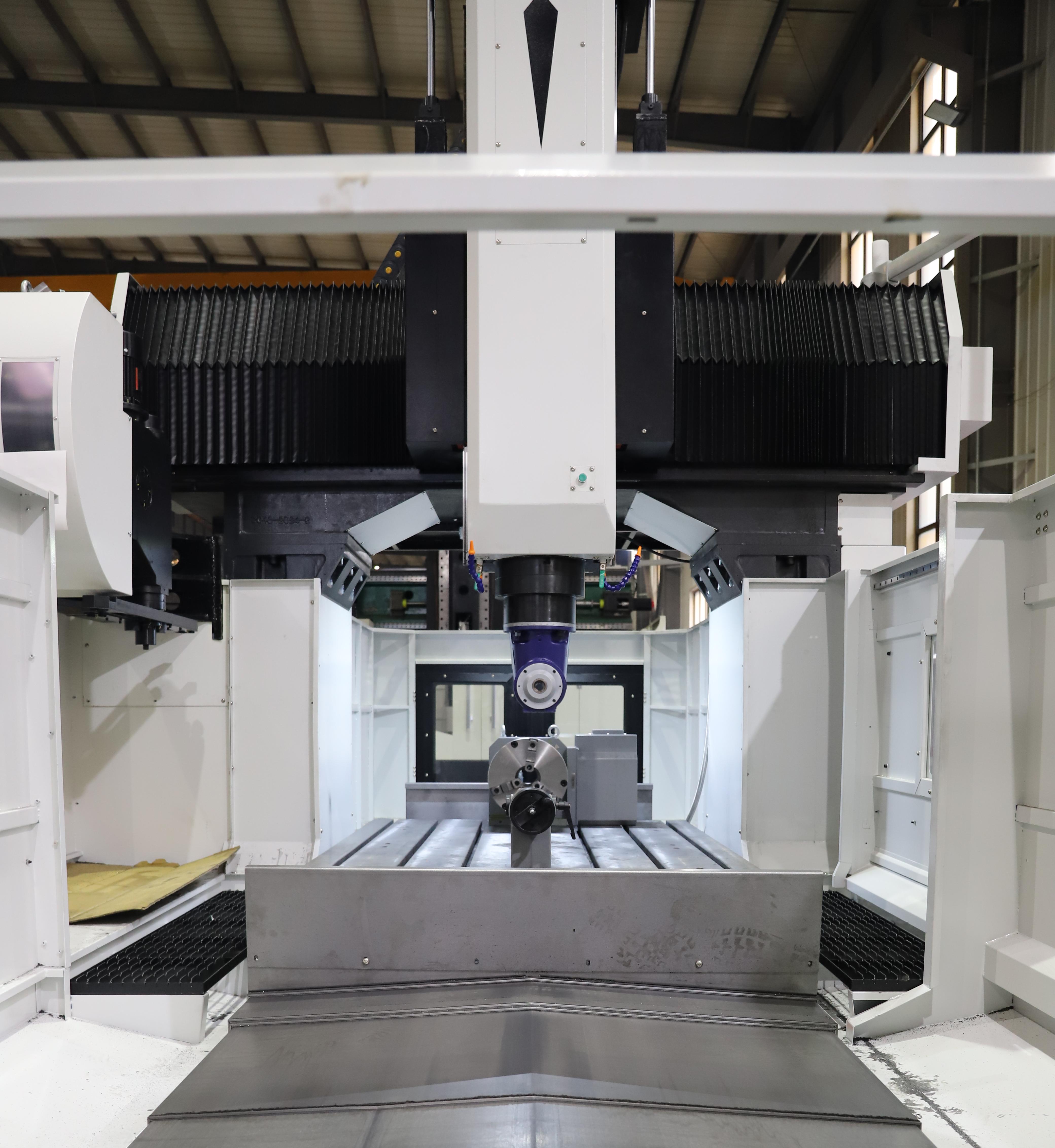 3018 Heavy Duty 3 Axis Double Column Milling Machine Fanuc/Siemens CNC Gantry Type Machining Center