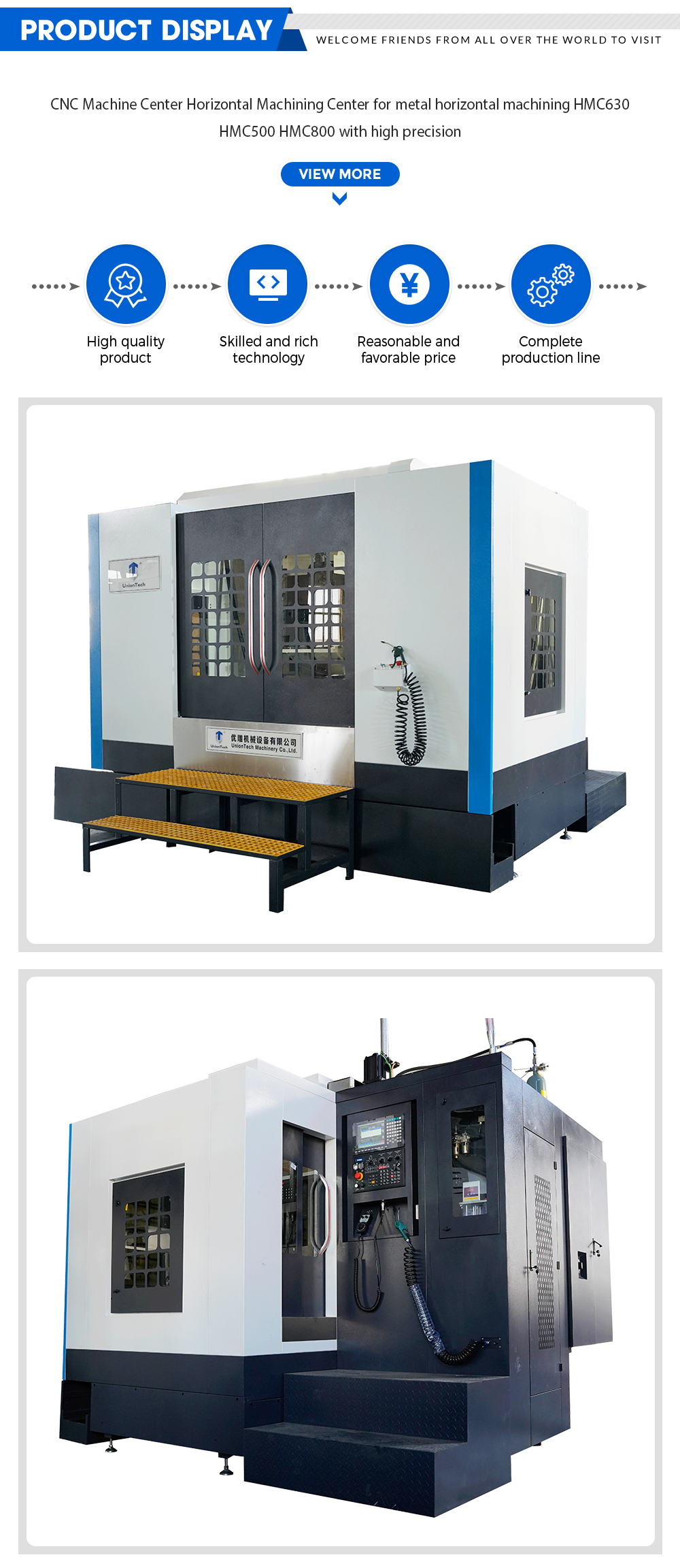 Horizontal Machining Center Design