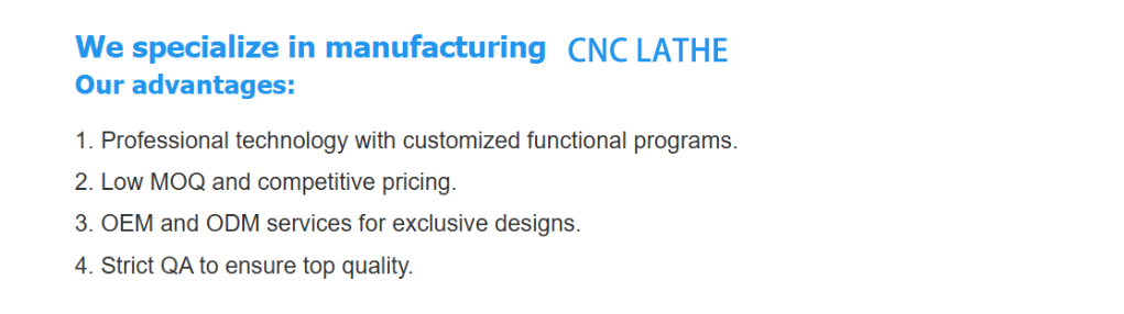 CNC Equipment Overview