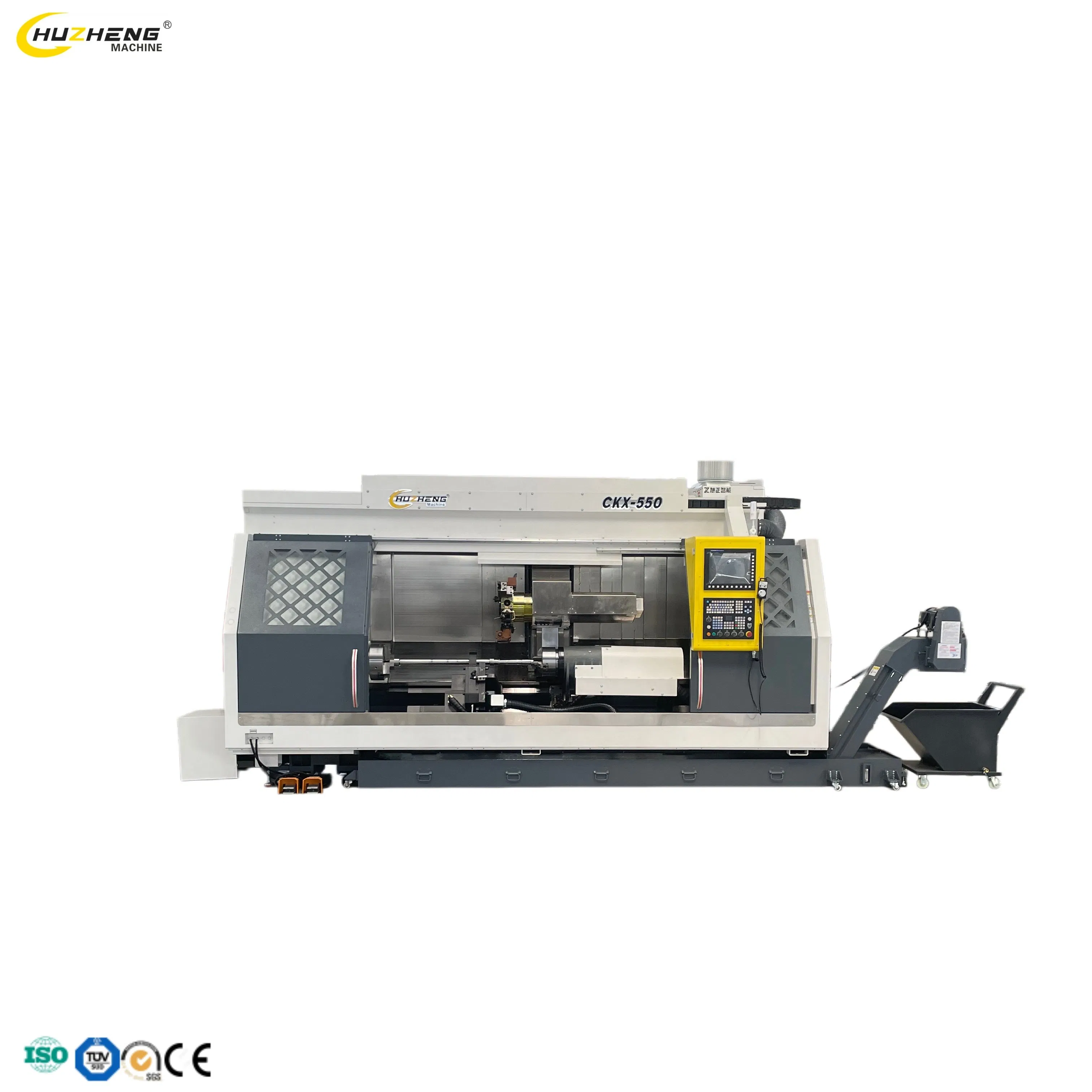Swiss Type Alloy Ckx550-1500 CNC OEM Machine Turning Milling Lathe Turn-Mill Composite Center