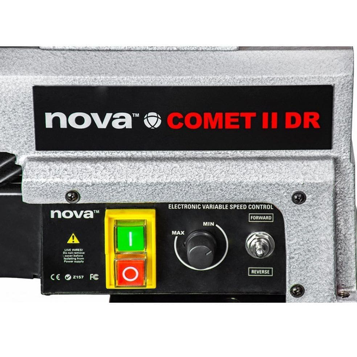 NOVA COMET II DR MIDI 12"x16.5" Variable Speed Benchtop Wood Lathe Machine With NOVA G3 Chuck