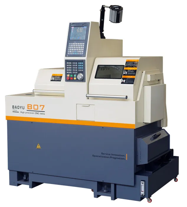 6axis CNC Lathe B07 Dual Spindle Sliding Headstock Machine
