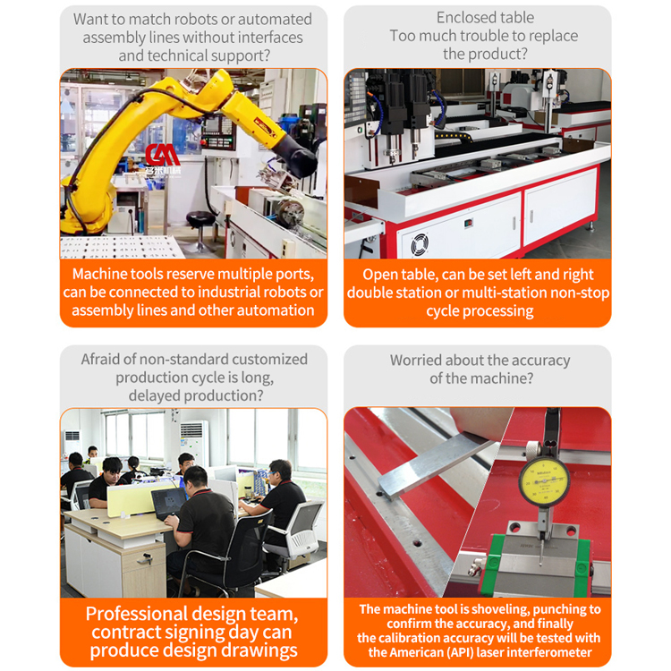 Five Axis CNC Drilling &amp; Milling Machine for Complex Parts Multi Angle Surface Hole Machining Center Multifunctional