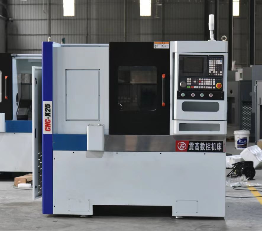 3 Axis / 4 Axis CNC Swiss Turning Center With Live Tooling For Complex Parts