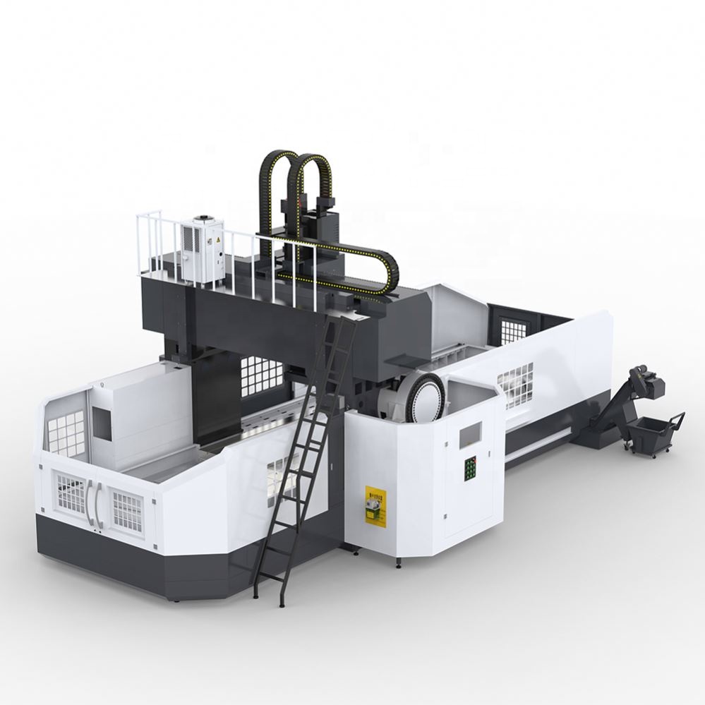 MNG-6022 Heavy Duty Siemens 828D CNC Gantry Type Milling Machining Center 3 Axis 4 Axis 5 Axis Metal Processing Tool