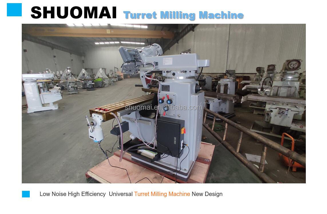 Turret Milling Machine Detail 1