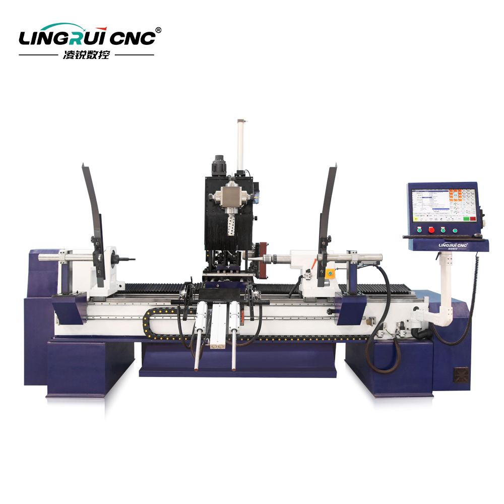 China Supplier Multi-Purpose LR-1530-7T-5-Axis Wood CNC Lathe Milling Machine with Automatic Loading and Unloading