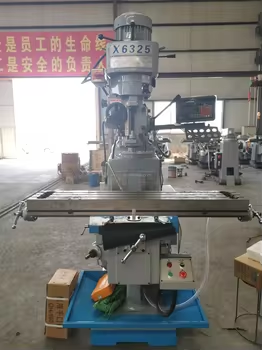 High Quality UYANG X6325W Vertical Universal Milling Machine Manual Metal Processing Turret Milling R8 Medium Duty High-Accuracy