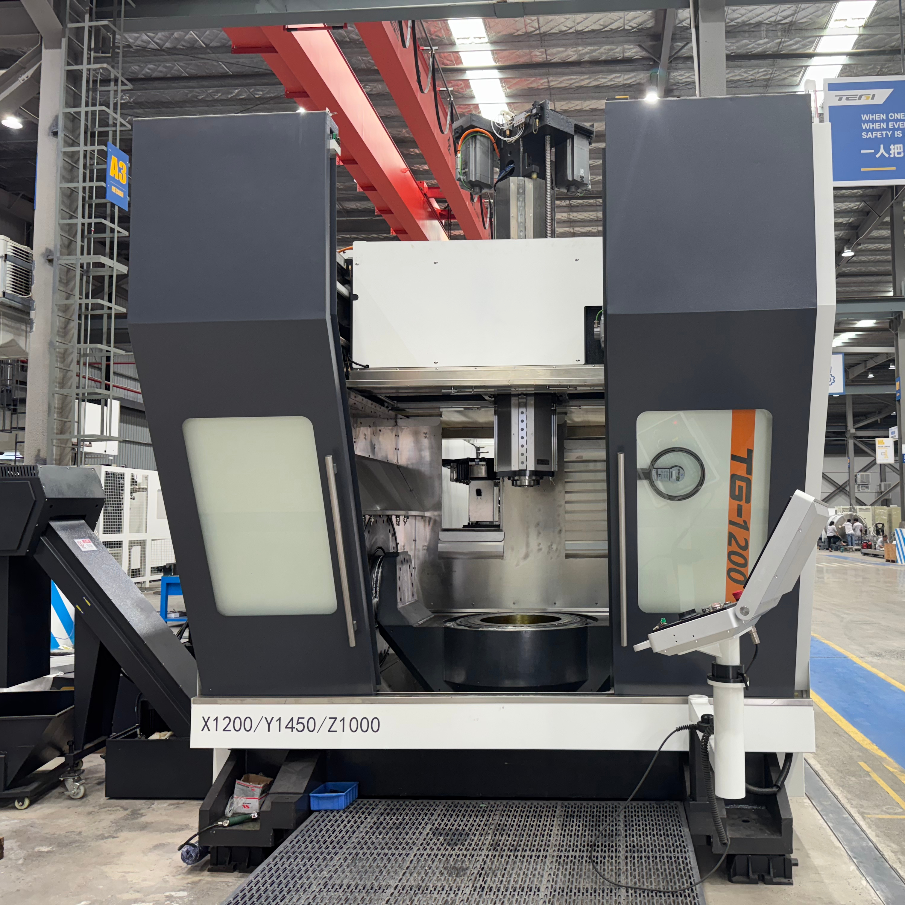 High-Rigidity 5-Axis CNC Gantry Centre Vertical 3D Table Milling Machine High-Accuracy Automatic HSK-A100 Industrial 3D Printer