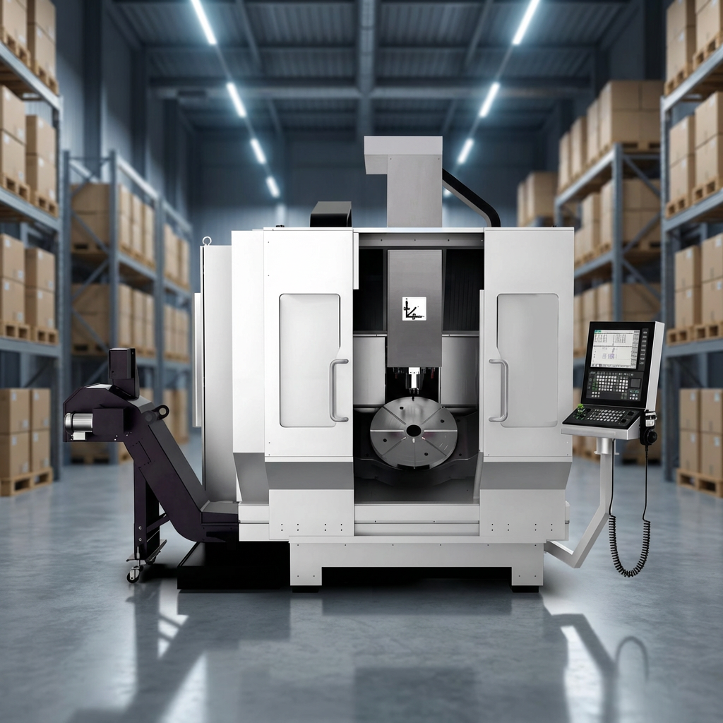 5-Axis CNC Machining Center Universal 5-Axis Milling-Turning Hybrid High Precision Compact 5-Axis Machine