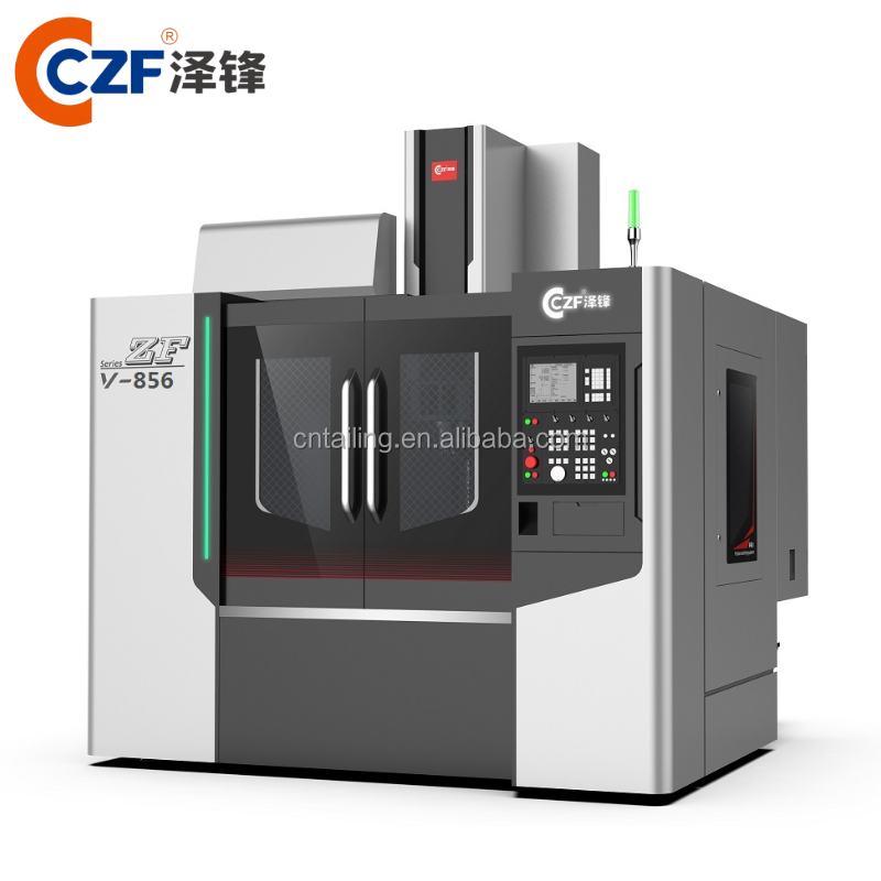 VMC856 CNC Vertical Machining Center with Single Spindle BT40 Automatic Fanuc Control System for Automotive Parts