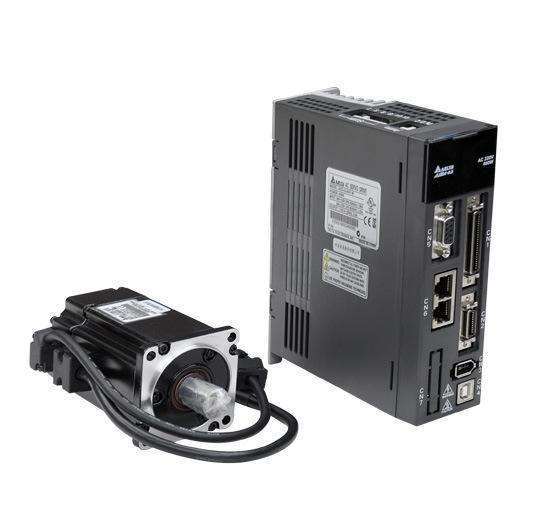 Delta servo motor and driver