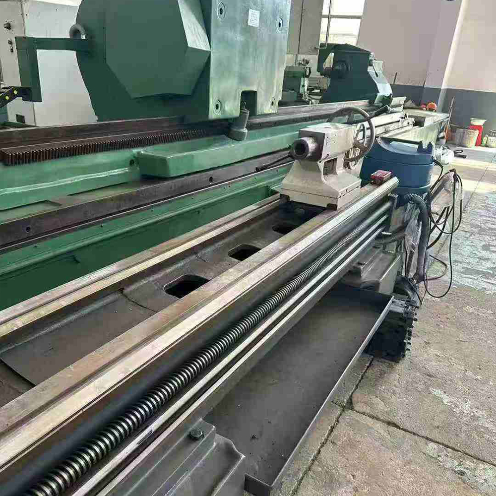 Old Benchtop Baoji CS6150 B 500mm Swing Second Hand Lathe Machine 1 1.5 2 Meter Iron Tool Set