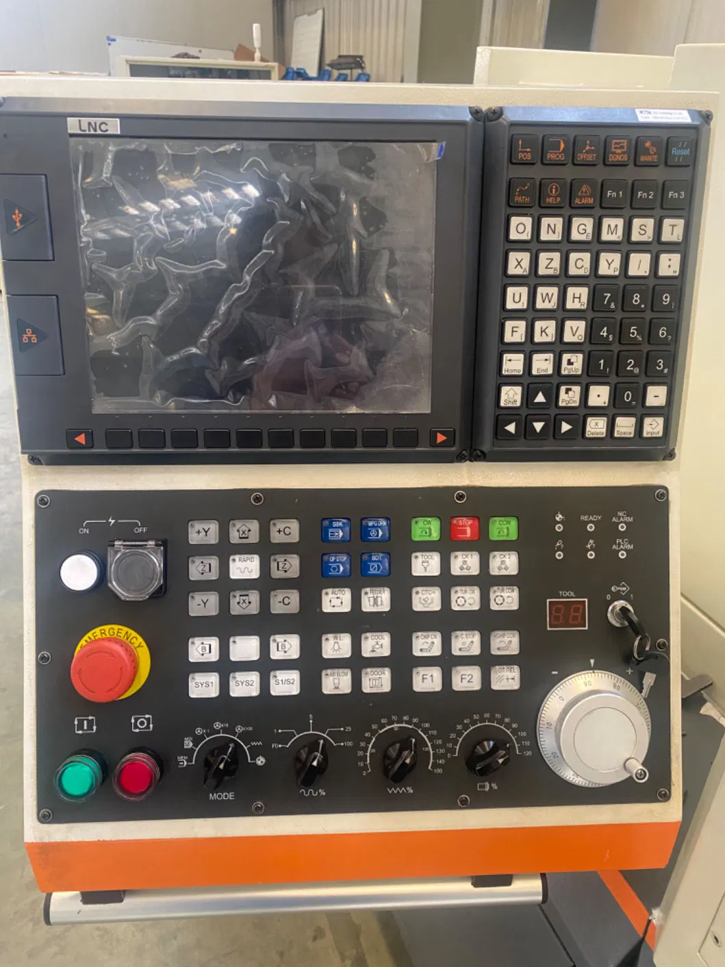 CNC Control Interface