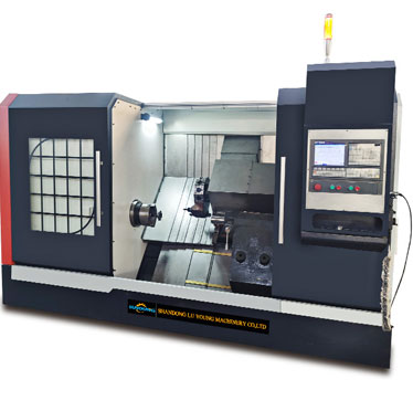Slant bed cnc lathe machine