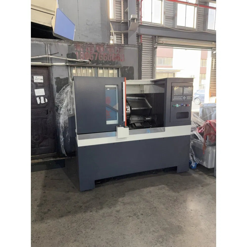 Hyundai Mazak Hit 18s Vertical &amp; Horizontal Universal Swiss Type 6 Spindle Multi-Spindle Small Mini Heavy Wood CNC Lathe