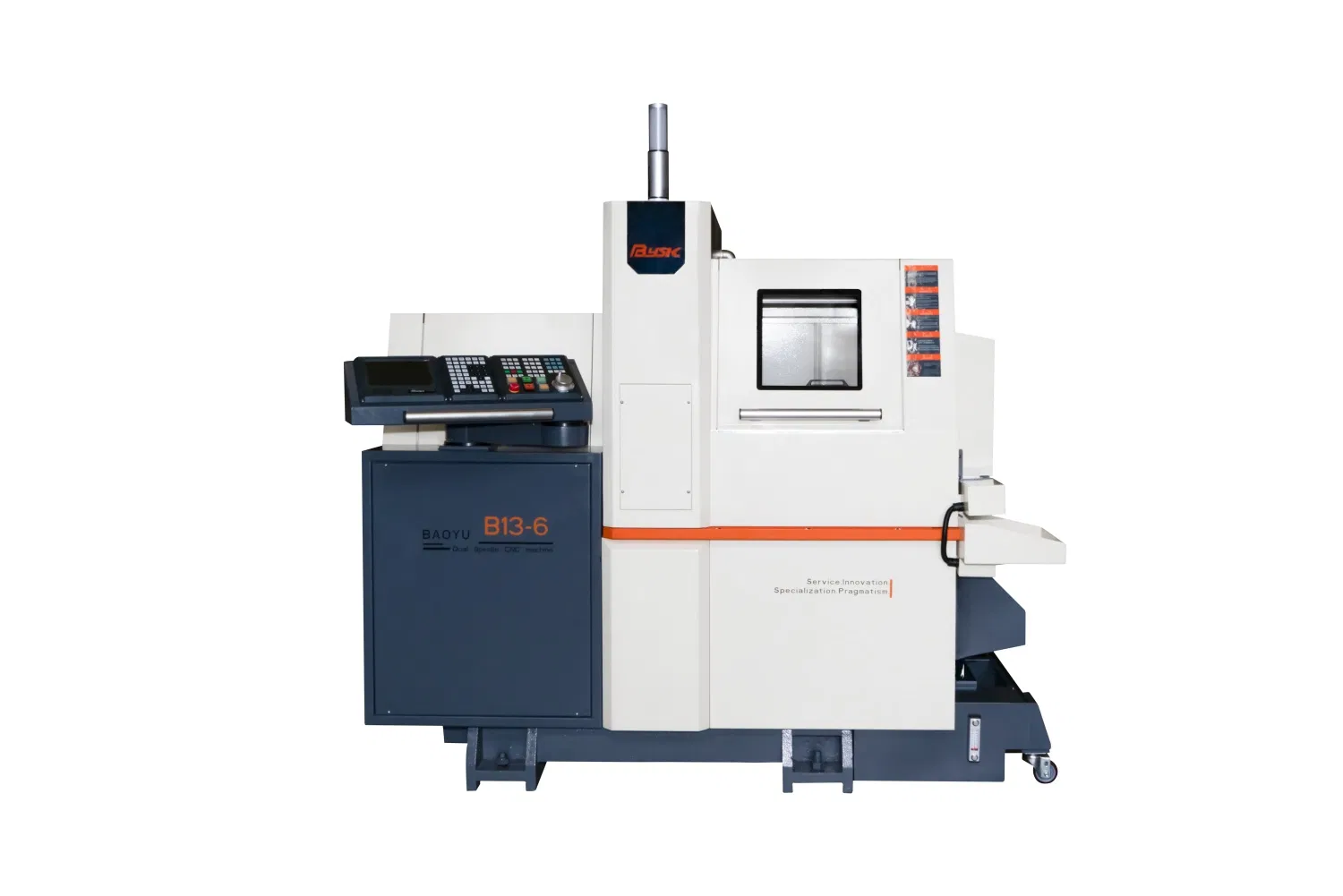 New Tech B13-6 Automatic Swiss Type CNC Lathe for SUS Processing
