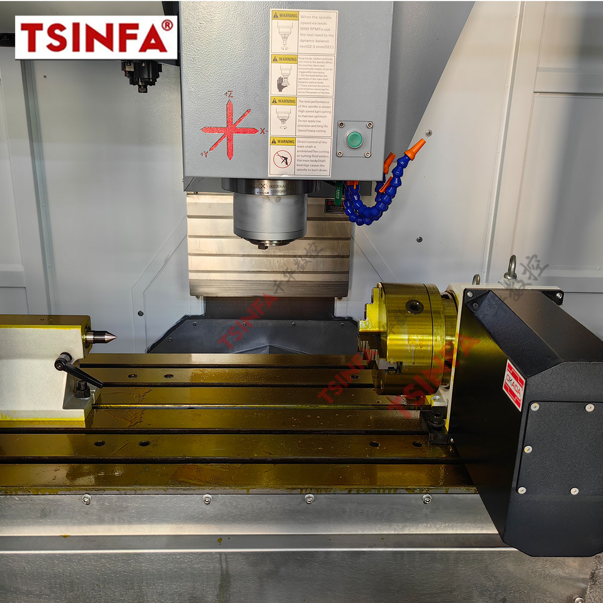 VMC850 Vertical CNC Machining Center Rigid Structure For Tooling Die Production Advanced Engineering Automatic Competitive Price