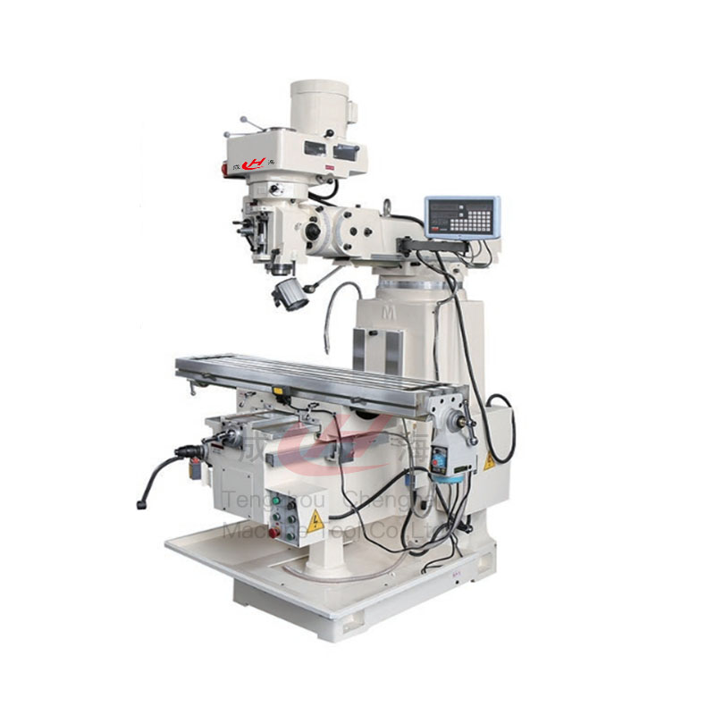High Speed 5HP Motor Universal Conventional Turret Milling Machine 5H