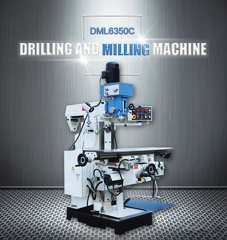 Universal New Condition Industry Automatic Metal Processing Vertical Universal Miller Fresadora Turret Milling Machine