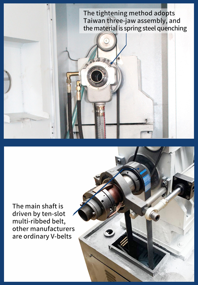 CK0640 Flat Bed Metal Machining Horizontal Standard Gang Cutter CNC Lathe Machine