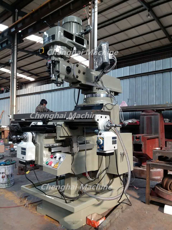 High Speed Universal Conventional Turret Milling Machine 5H 5S