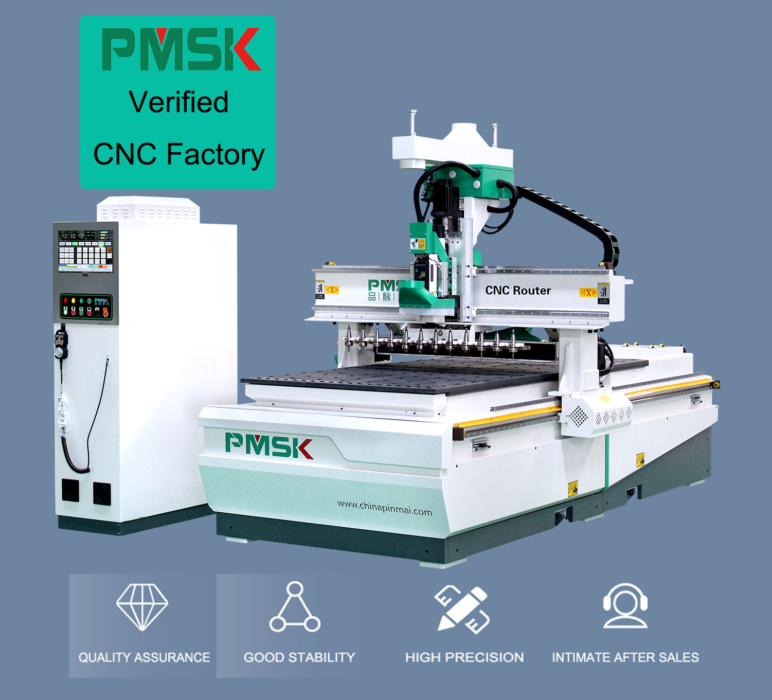ATC CNC Router Woodworking Machine
