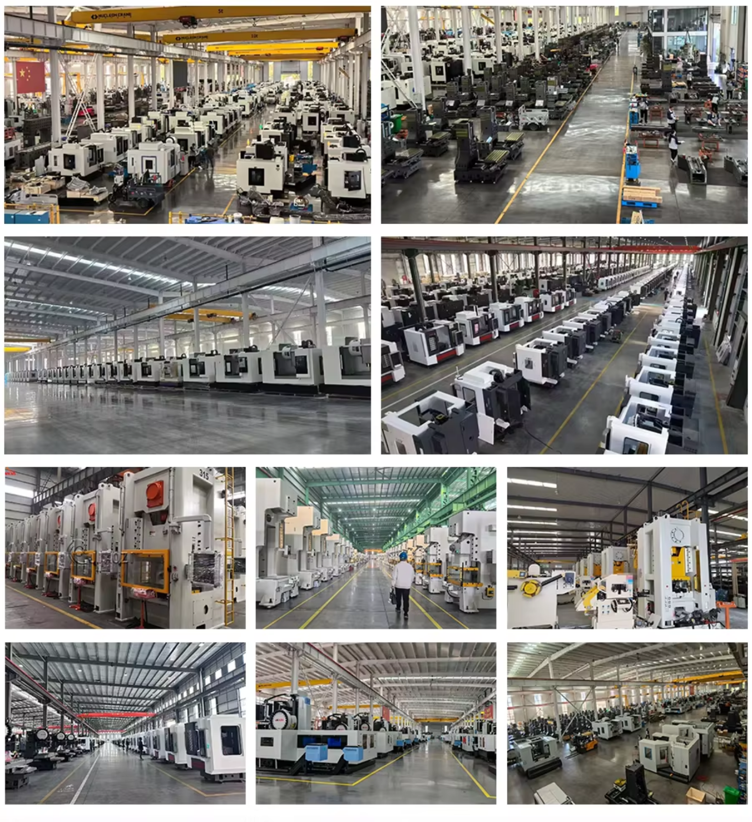 High-speed Vmc1160 Vmc CNC Milling Machine Fanuc / Mitsubishi / KND Control Metal Processing Center