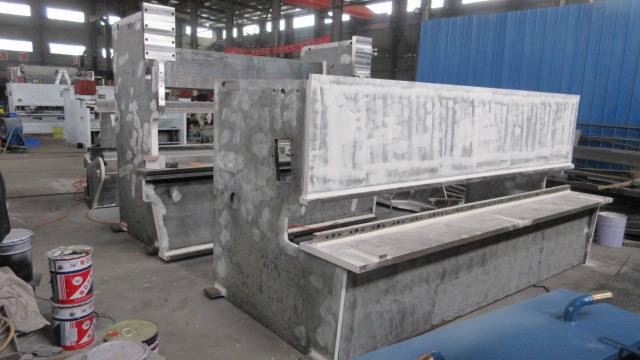 Surface painting and coating process for CNC machines at AcuTek manufacturing