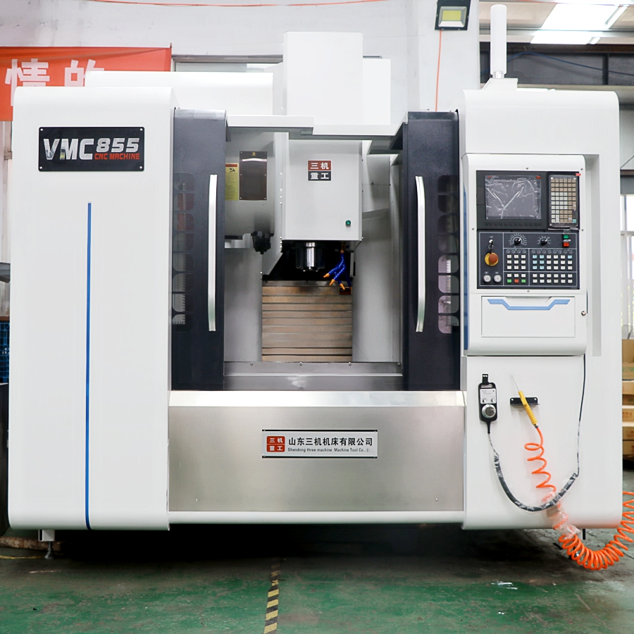 New High Precision Fanuc/Mitsubishi Heavy Duty Five Axis Vertical CNC Milling Machine VMC855