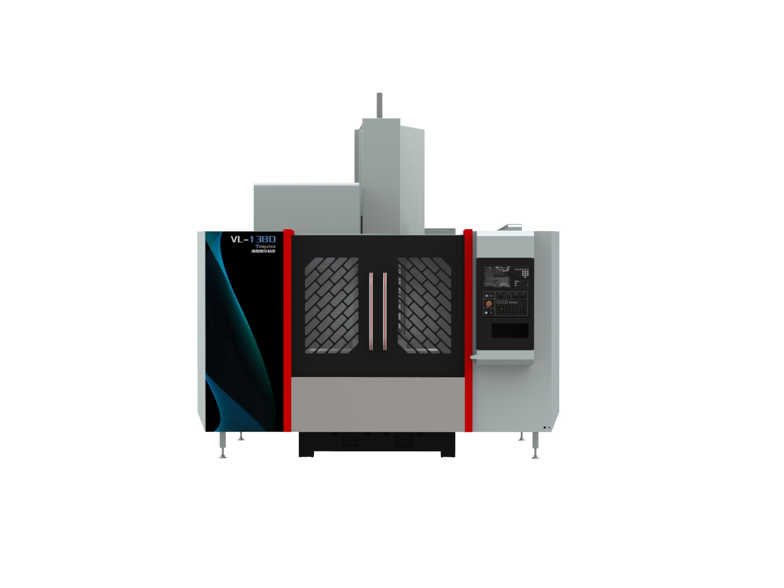 1300x800 Automatic High-Accuracy Vertical Machining Center VL-1380 BT50 6000RPM 24T Tool Magazine High Rigidity Mold &amp; Parts VMC