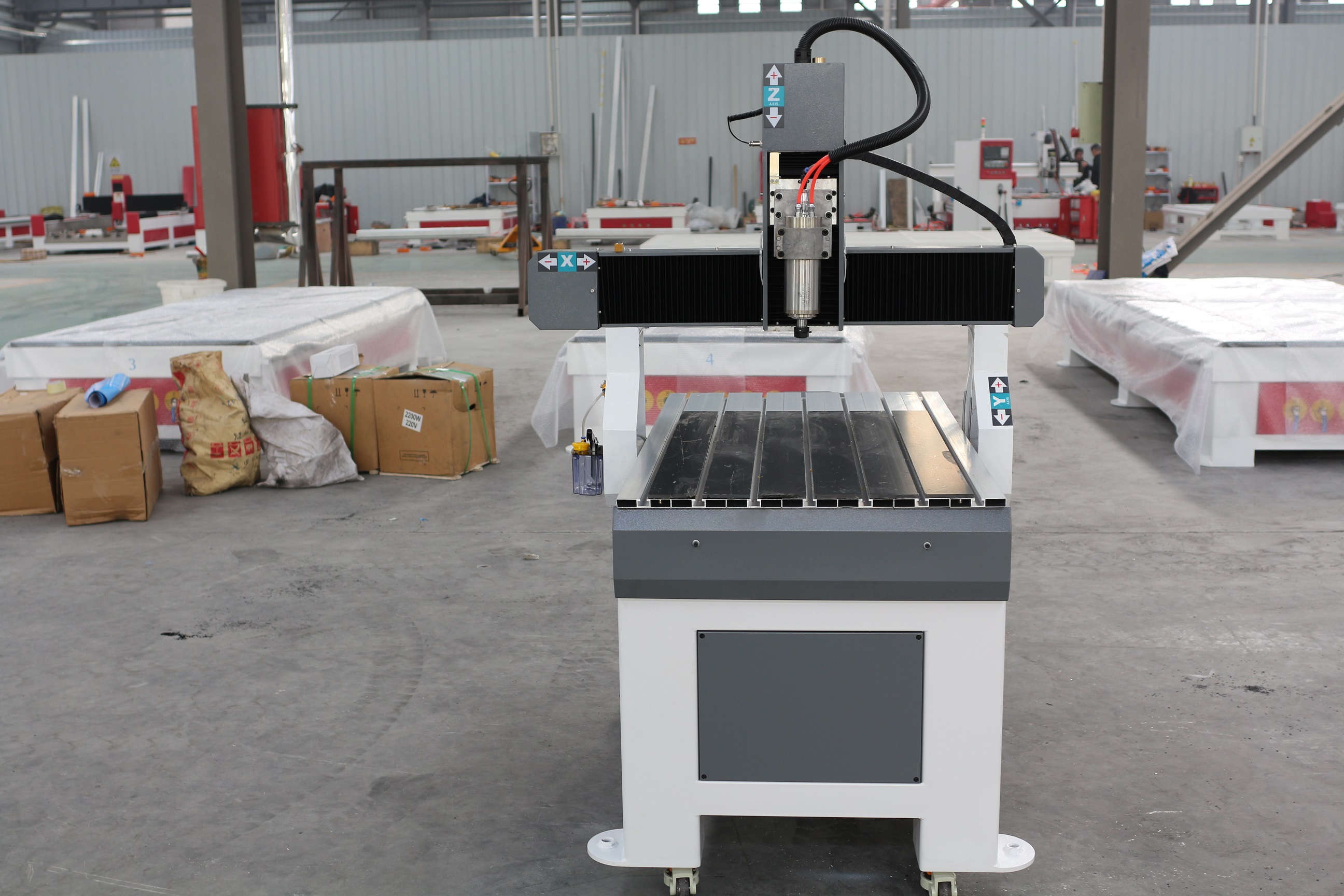 CNC Router Side View