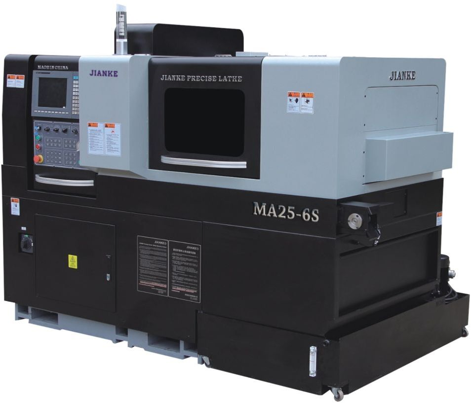 Jianke MA256S Swiss Type CNC Lathe with Syntec System