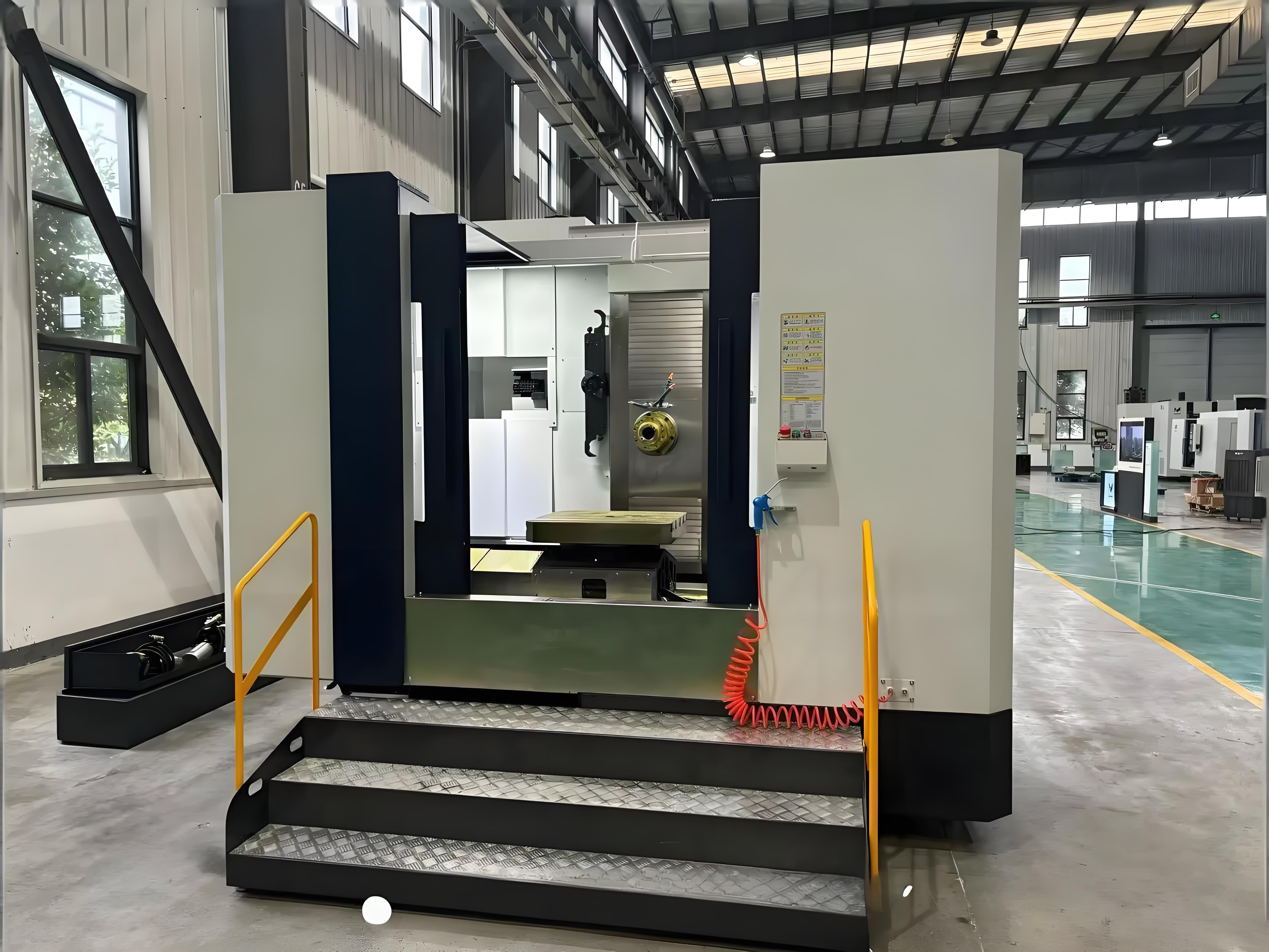 HMC630 CNC Horizontal Machining Center 6000RPM High Speed Spindle Heavy Duty Rigid Structure Efficient Mass Multi Surface