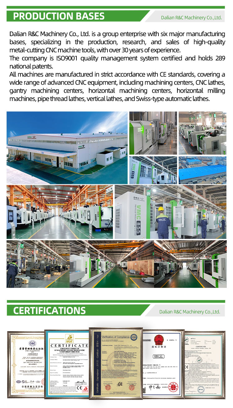 Vertical 3-Axis CNC Machine Center VMC855 BT40 With GSK CNC System