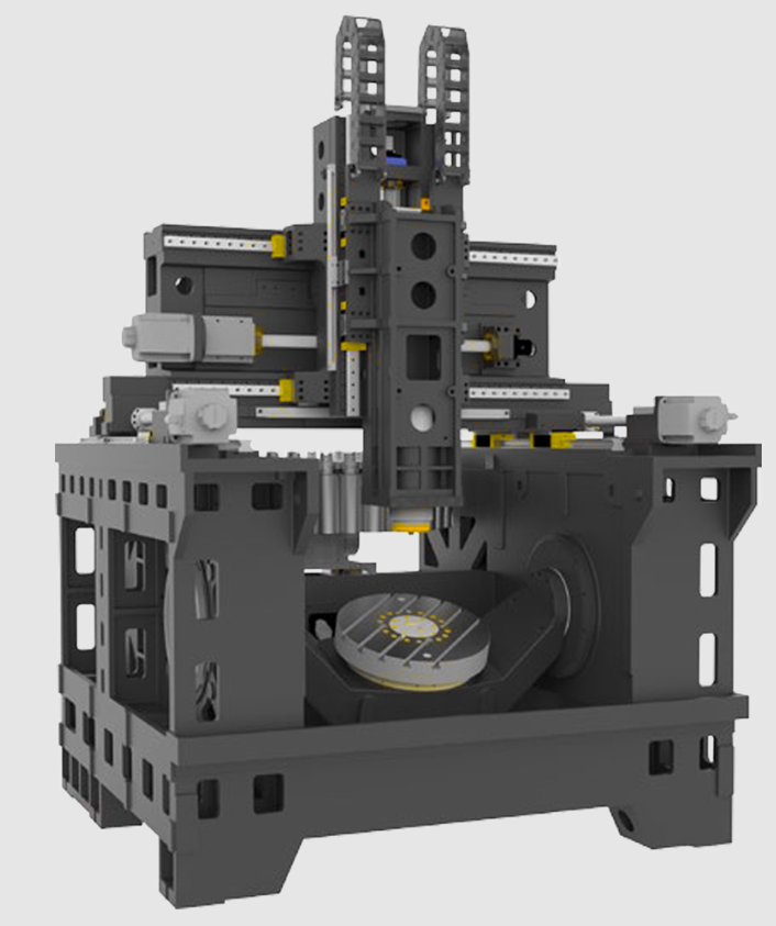 Gantry 5-axis High-Accuracy CNC Machining Center GV5-630X Single Spindle Metal Milling Machine Automatic Heavy Duty FANUC UYANG