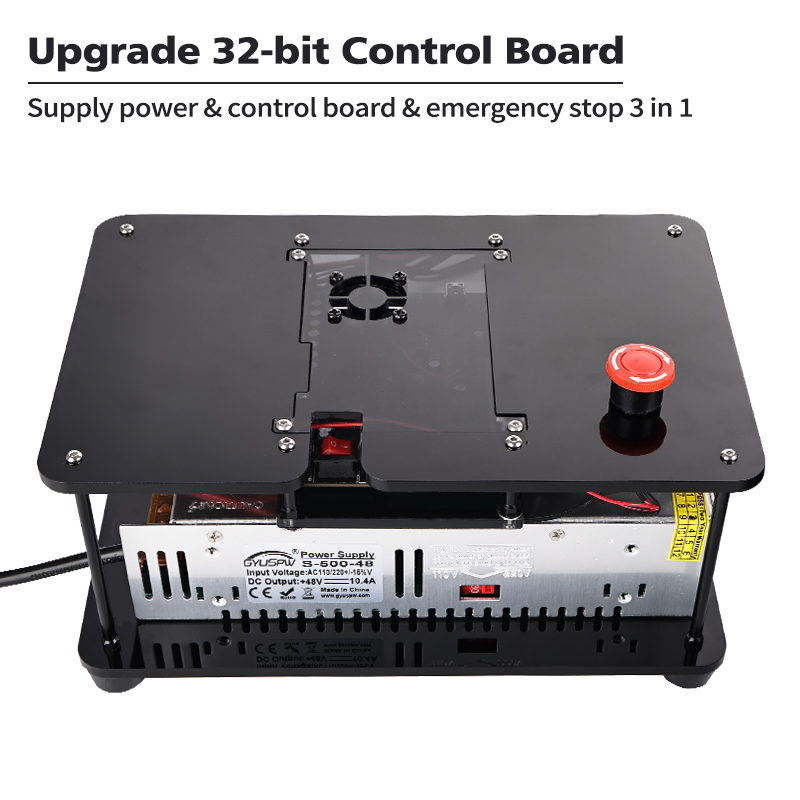 CNC4540 3 Axis 500W Spindle Router Desktop Metal Acrylic PCB MDF Engraving Milling Machine CNC Milling Engravers