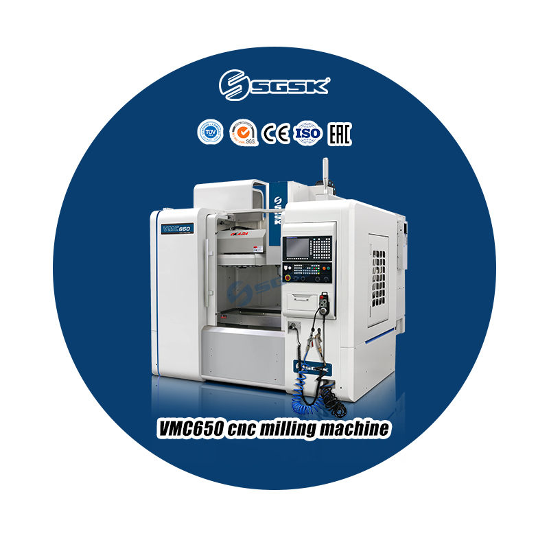 SGSK High Precision Mini Cnc Milling Machine VMC640 Cast Cnc Milling Machine Vertical Milling Machine Fanuc