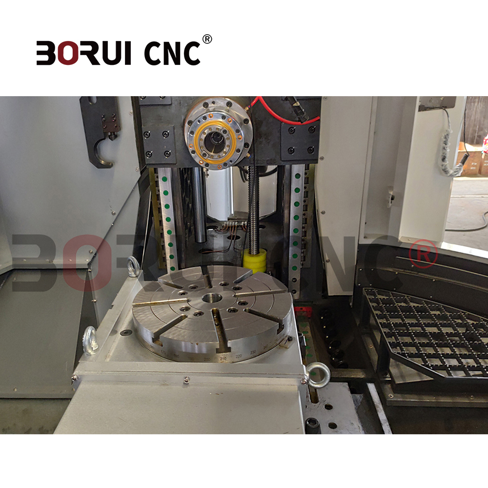 HMC630 High Precision CNC Horizontal Machining Center with 4 Axis Rotary Table for Aerospace and Automotive Parts