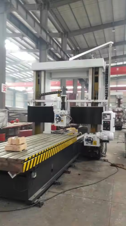 Automatic Heavy Duty Horizontal Cnc Metal Cnc Gantry Milling Plano Bridge Milling Boring Machine