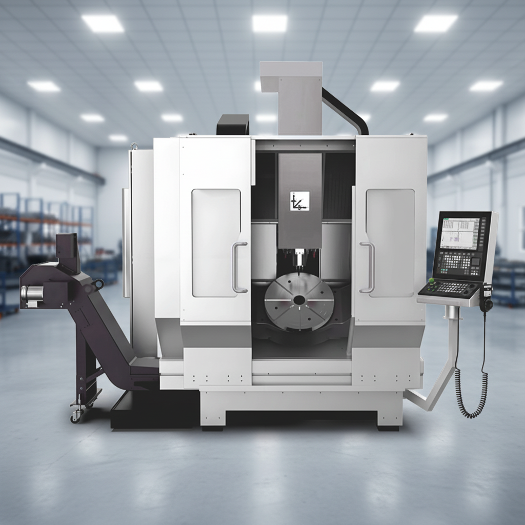 5-Axis CNC Machining Center Universal 5-Axis Milling-Turning Hybrid High Precision Compact 5-Axis Machine
